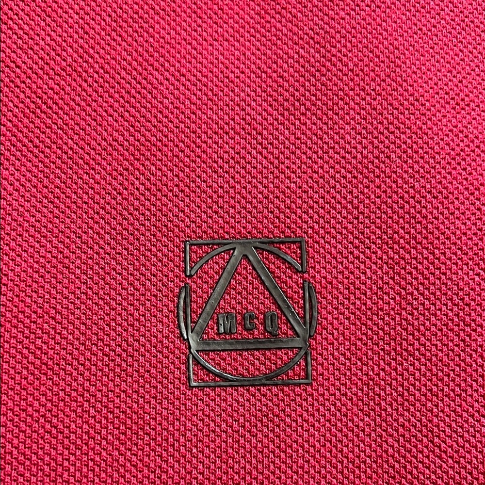 Alexandr McQueen Classic Red Polo Shirt - Picture 3 of 9
